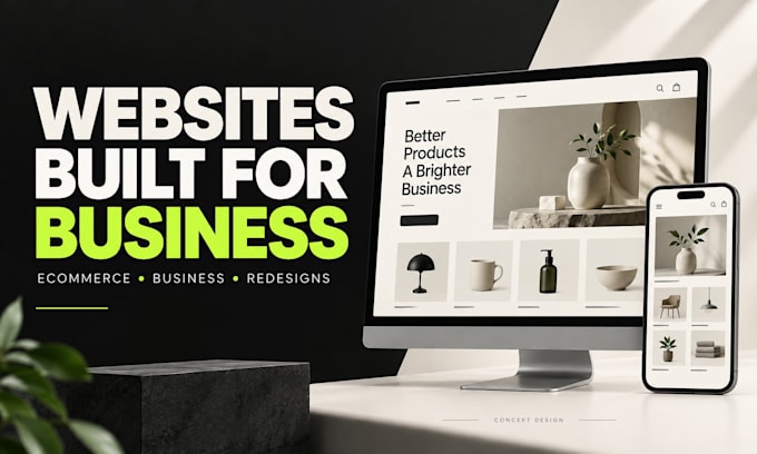 build an affordable ecommerce or business website