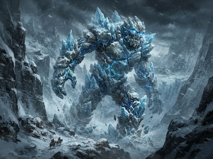 illustrate any art, characters and creatures