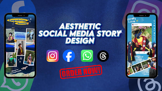 create aesthetic social media stories with fast delivery
