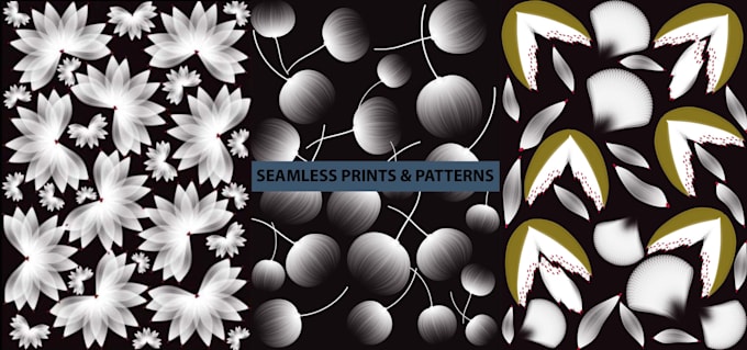 create professional textile and garment print designs