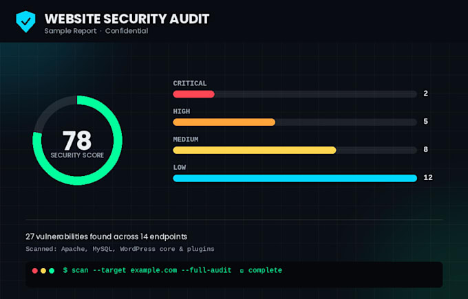 perform a website security audit and fix vulnerabilities