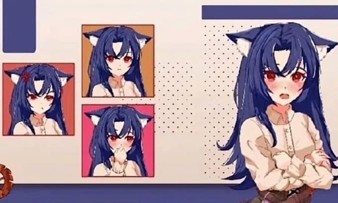 Do pngtuber vtuber streaming character design twitch anime pngtuber ...