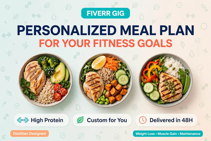 create a healthy custom meal plan and shopping list