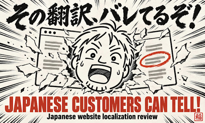 review and fix your japanese website localization
