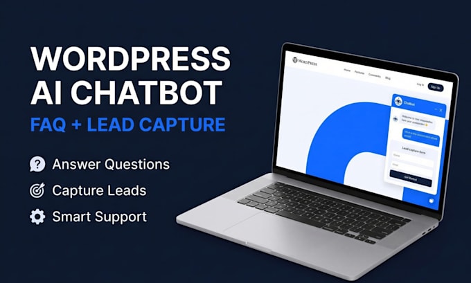 add an ai chatbot to wordpress for faqs and lead capture