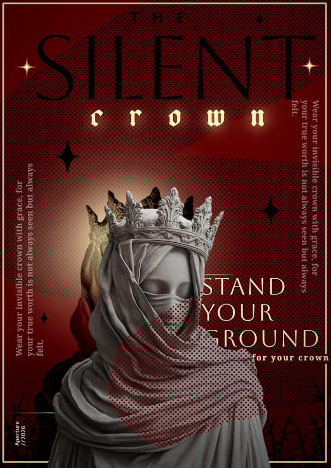 design an aesthetic poster for you