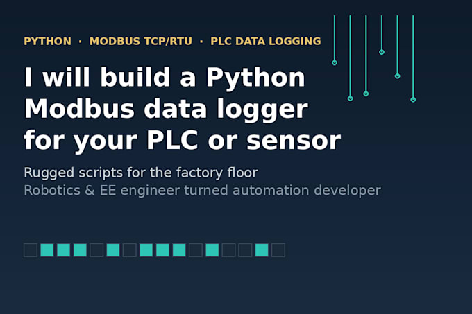 build a python modbus tcp or rtu data logger for your plc or sensor