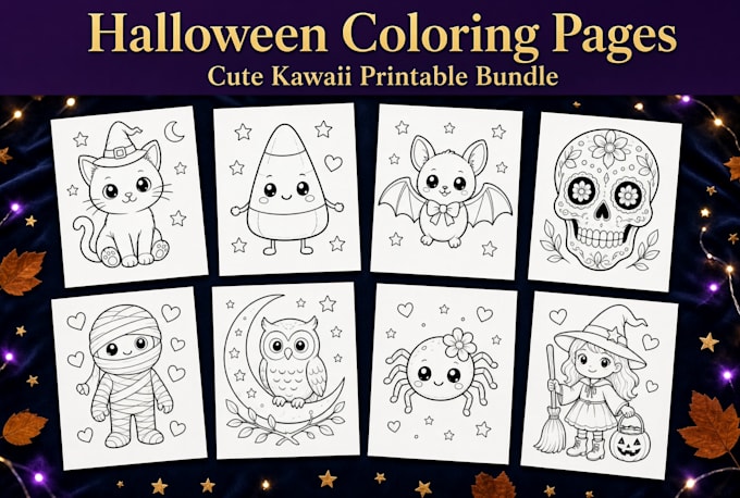 halloween coloring pages collection