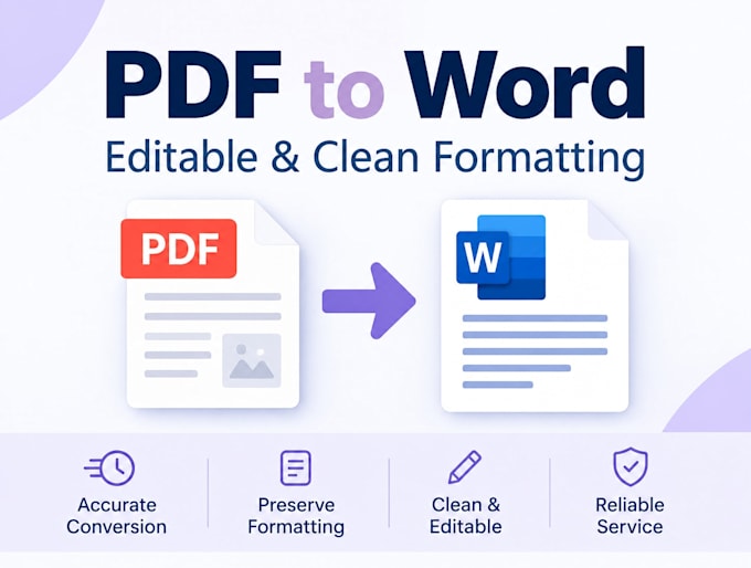 convert PDF files to editable word documents