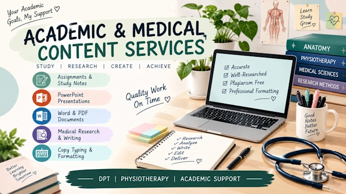 create dpt notes assignment and presentation for students