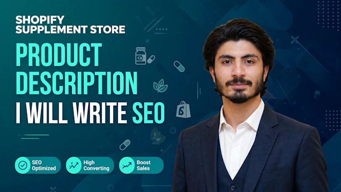 write product description for shopify supplement store