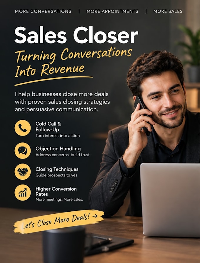 cold call and book qualified sales appointments for you