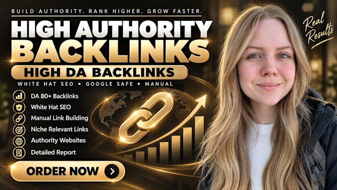 build manual authority backlinks for GEO services