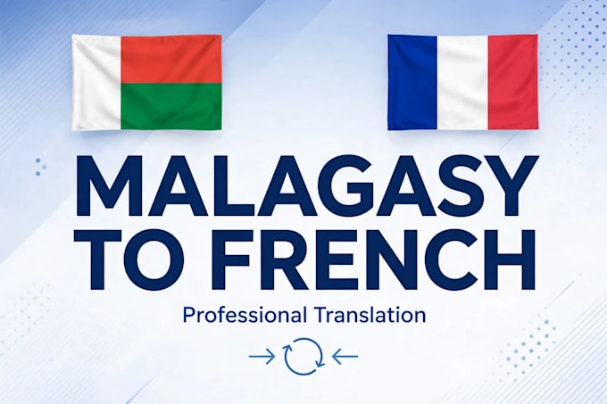 translate from malagasy to french professionally