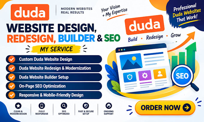build duda website design duda website redesign duda website builder SEO