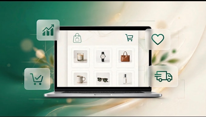 je vais créer votre boutique shopify professionnelle, moderne et clé en main