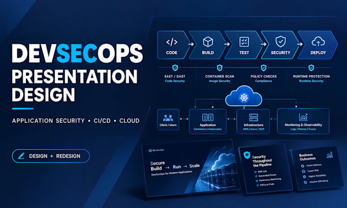 design and redesign devsecops and application security presentations