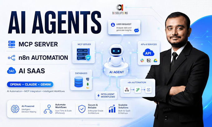 develop ai agents mcp servers n8n automation and ai saas