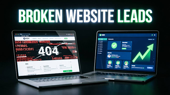 build b2b leads with broken websites for your outreach