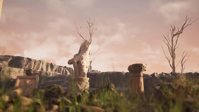 design 3d environment and assets for games and cinematics