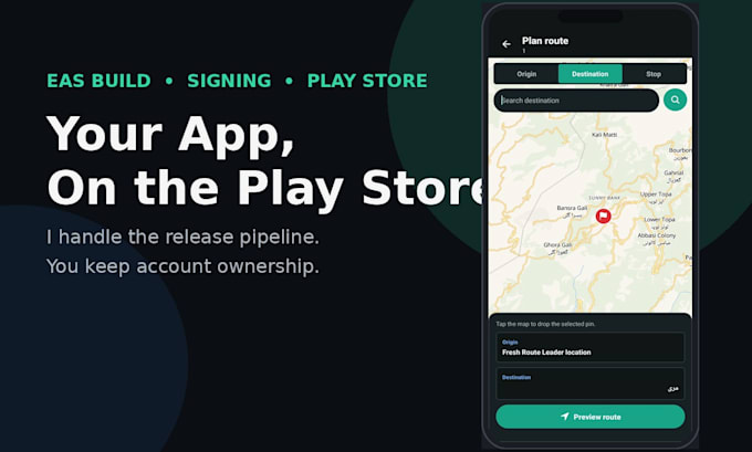 build and publish your expo react native app to the play store