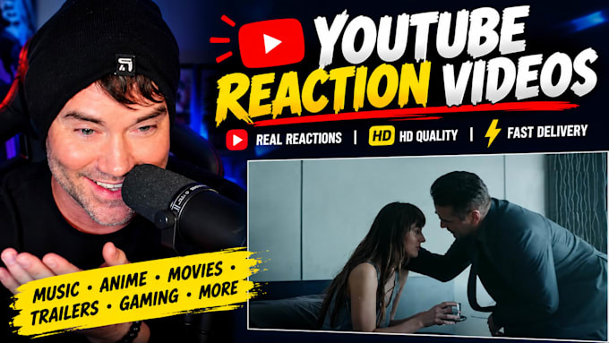 create an engaging youtube reaction video for your content