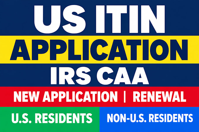 help you apply for a US itin as an irs caa
