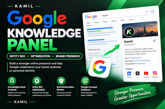create and optimize your google knowledge panel