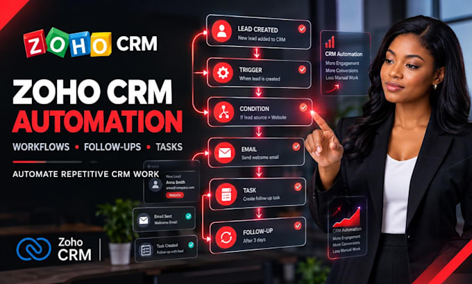 automate zoho crm with workflow automation