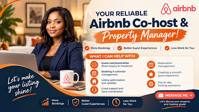 manage your efficient airbnb cohost and property manager