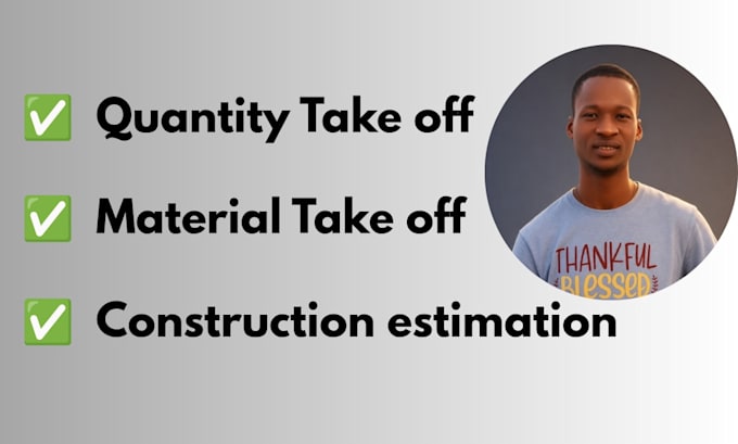 do quantity takeoff and construction cost estimation