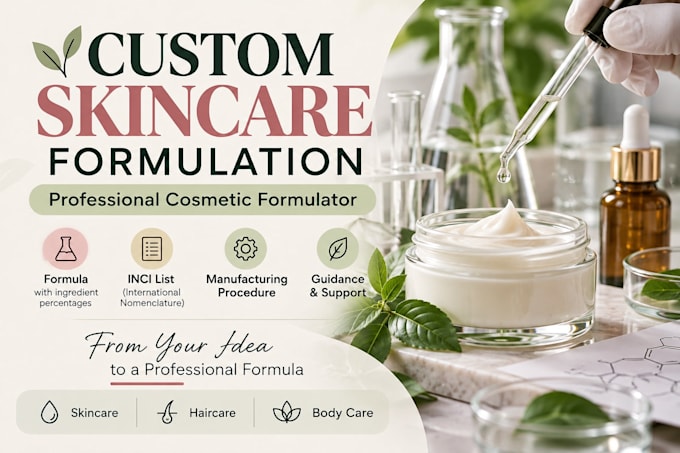 formulate your skincare product professionally