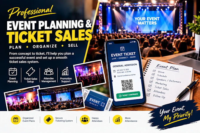 design an event planning template kit for seamless planning