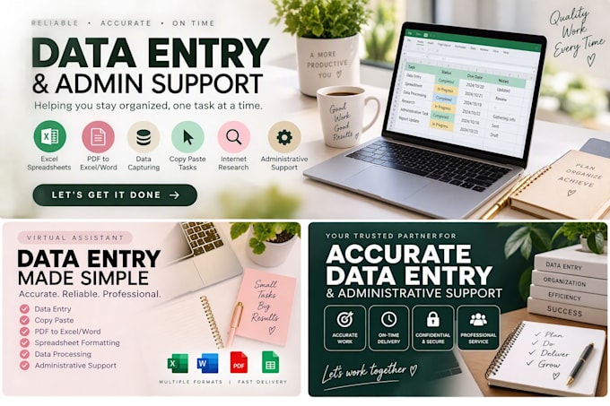 admin assistance data capture