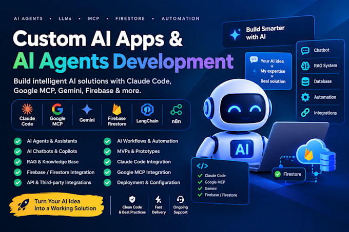 build ai apps with  ai claude code, google mcp and firestore