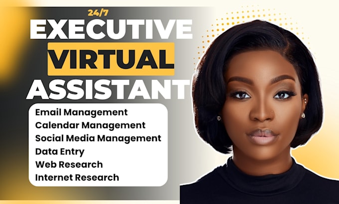 be your dedicated executive virtual assistant for business, admin support, VA