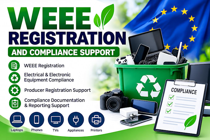 do weee registration and battery registration for eu