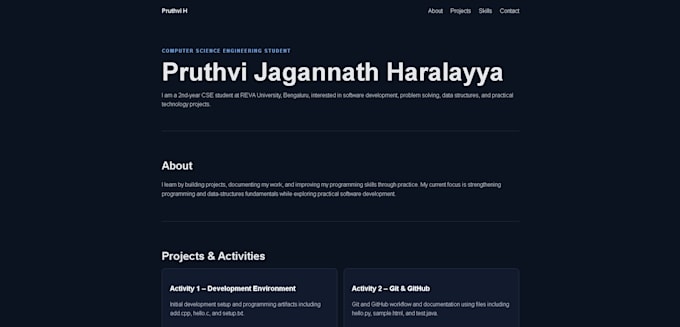 create a responsive portfolio website