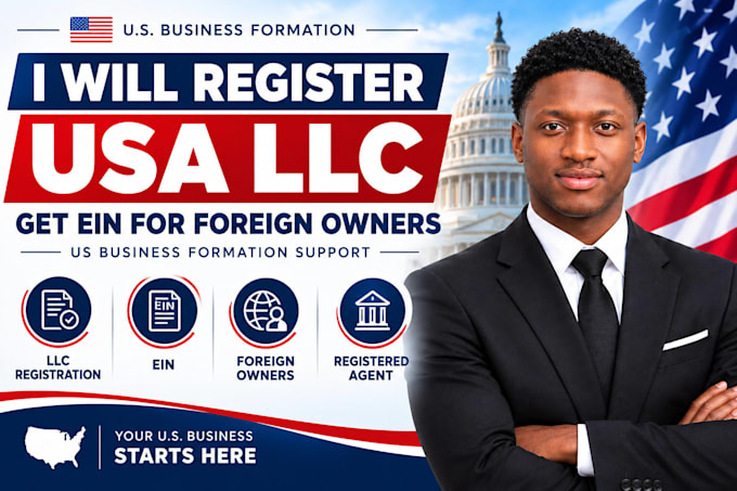 register USA llc and get ein for foreign owners