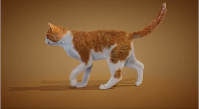 create realistic 3d animal animation, 3d animal model, 3d xgen, zbrush model