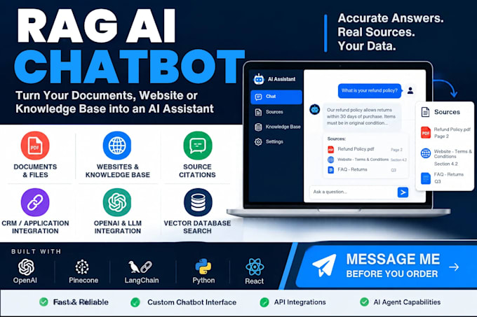 build a rag ai chatbot with openai and vector database