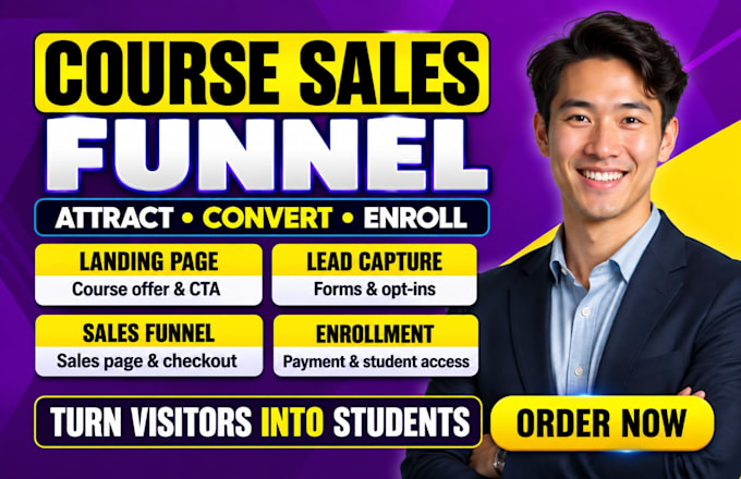build your online course sales funnel for student enrollment