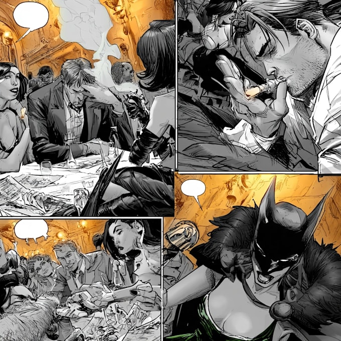 do professional lettering for your comic book
