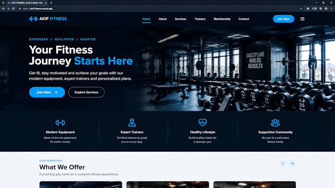 build responsive react js frontend web applications using tailwind css