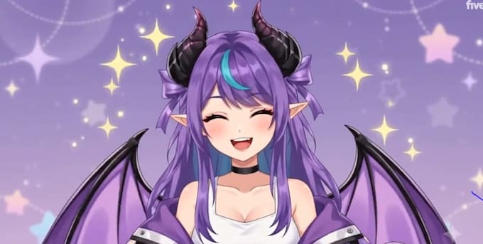 draw and rig  anime vtuber model, live2d vtuber model, vtuber commission