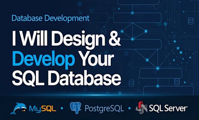 design database oracle, mysql, mssql, sqlserver, sql query