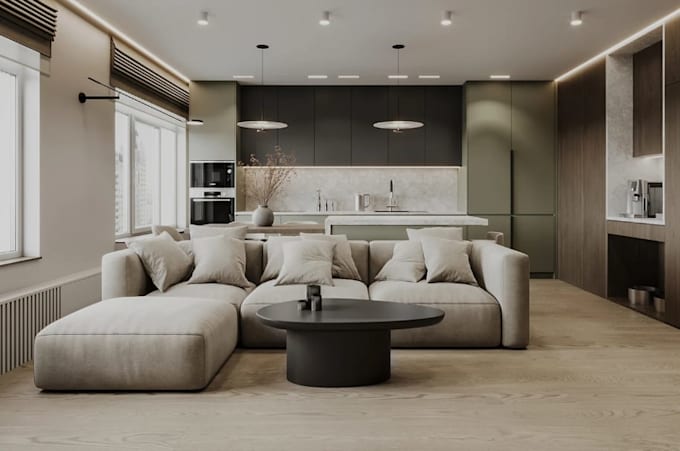 renovate 3d luxury apartment,cgi interior render,layout plan,parlor panel design