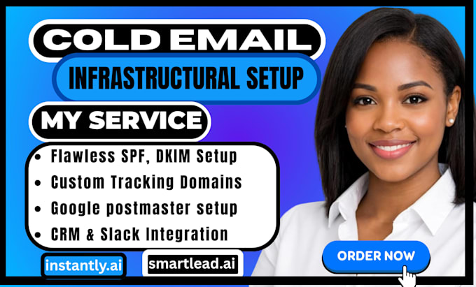 set up instantly ai and smartlead ai cold email infrastructure
