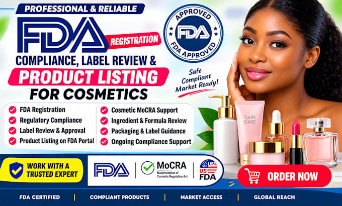 be your fda cosmetics registration and compliance consultan