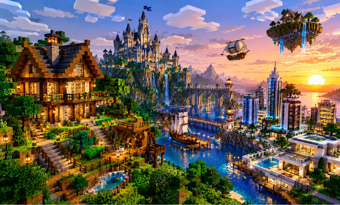build a custom minecraft map, world, or adventure map for you